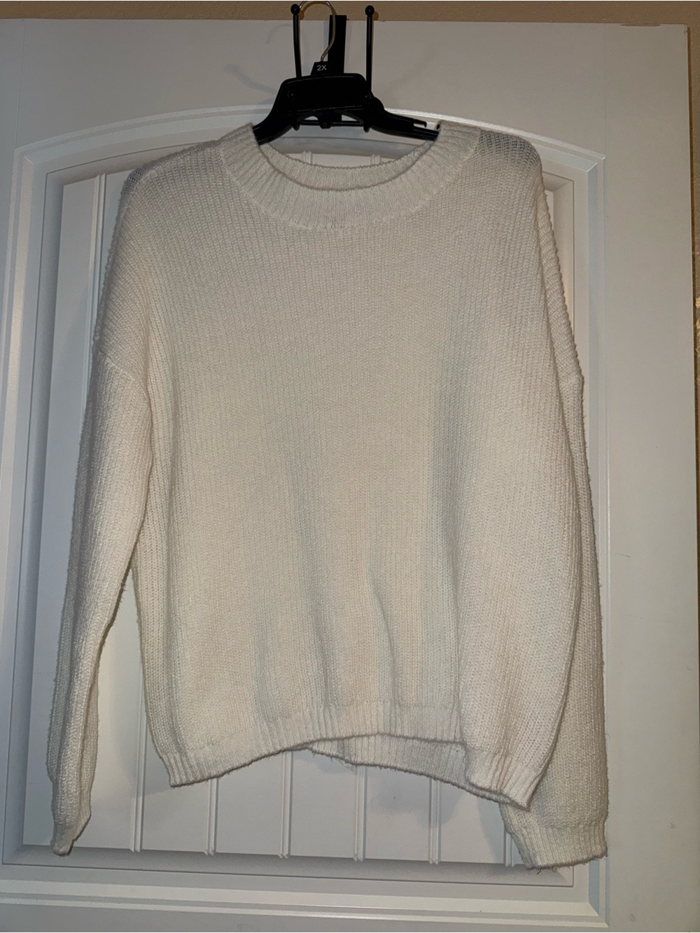 Women’s Cream Crewneck Sweater
